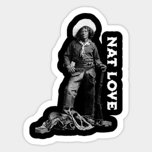 Nat Love Sticker